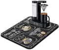 Coffee Bar Mat Accessories for Countertop Super Absorbent Anti-Slip Silicone