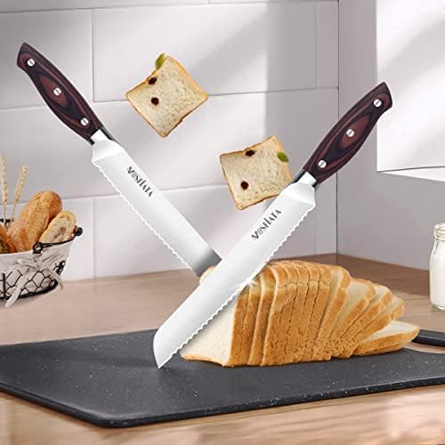 MOSFiATA Kitchen Knife Set-5Pcs, Professional Kitchen Chef’s Knives