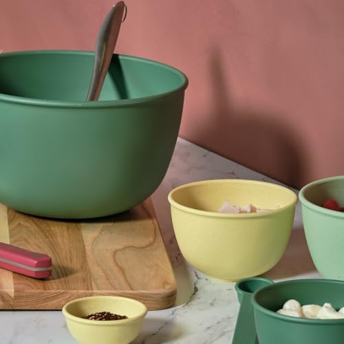 Bamboozle Astrik Mega Baking Bundle| 5 Piece Mixing Bowl Set | Measuring Cups