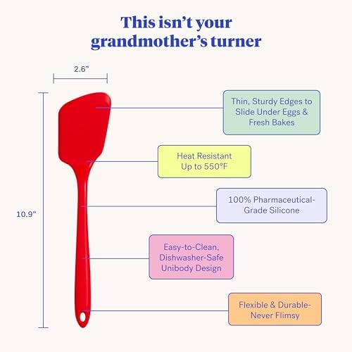 GIR: Get It Right Silicone Kitchen Spatula Turner