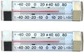 Refrigerator and Freezer Thermometer Fridge Thermometer 2 Pack – Waterproof