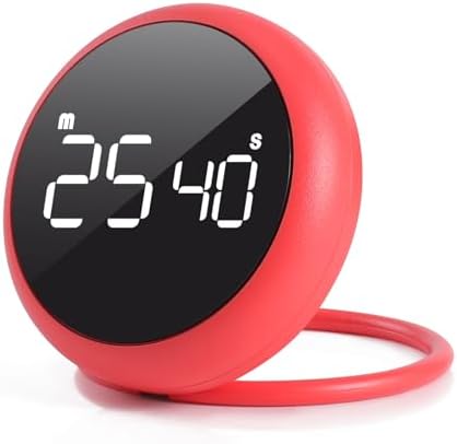 Rose Quick Que Kitchen Timers, Visual timers Large LED Display Magnetic