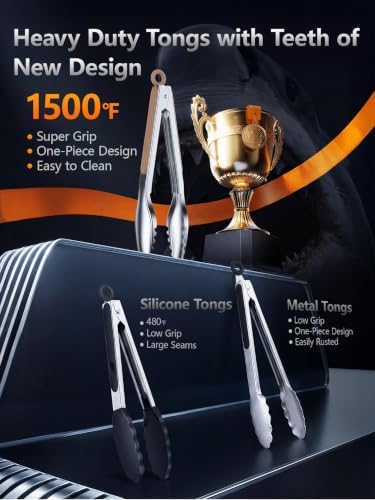 Stainless Steel Kitchen Tongs