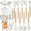 33Pcs Kitchen Utensils Set Silicone Cooking Utensils Set
