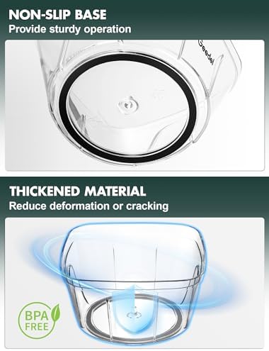 Geedel Vegetable Chopper, Manual Food Chopper