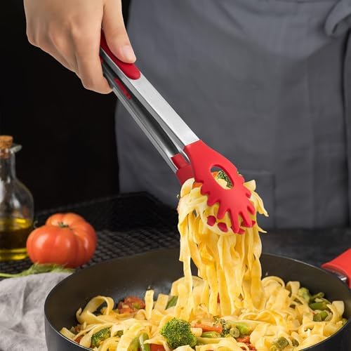 2 PCS Pasta Tong Spaghetti Tongs
