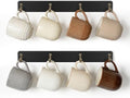 Mkono Wall Mug Holder, Wooden Coffee Cup Hanger Rack