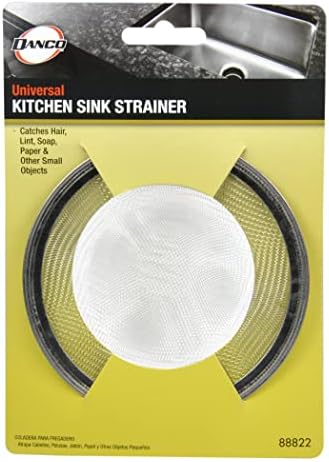 Danco Mesh Kitchen Sink Strainer 2-Pack, 4-1/2-Inch-2 Pack, Stainless Steel