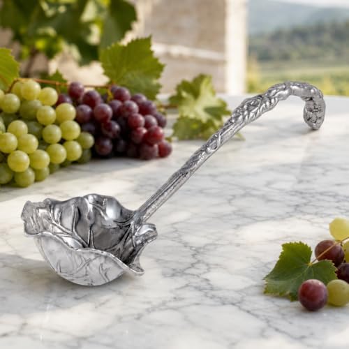 Arthur Court Grape Pattern Aluminum Serving Ladle