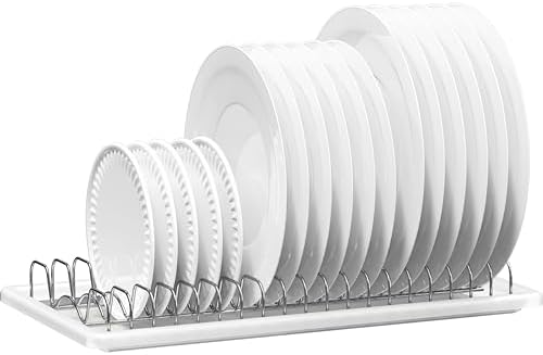 Simple Houseware Stainless Steel Plate Drying Rack