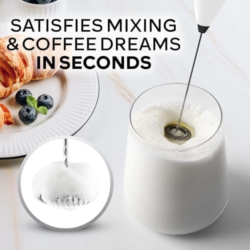 Zulay Kitchen Powerful Milk Frother Wand