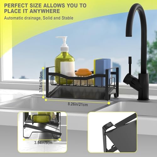Maifan Stainless Steel Kitchen Sink Caddy Organizer