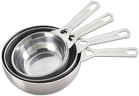 Le Creuset Stainless Steel Batch-Baking Measuring Cups