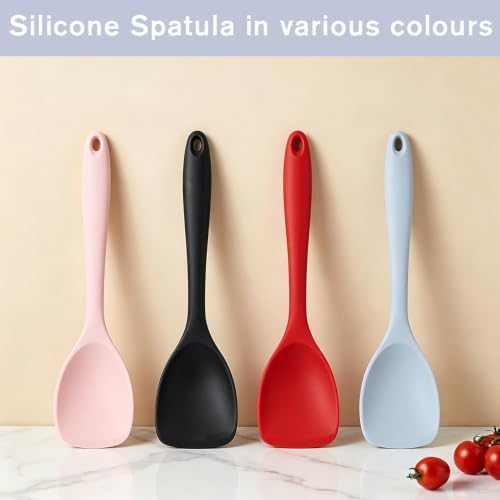 4Pcs Silicone Salad Spatula Silicone Jar Spatula