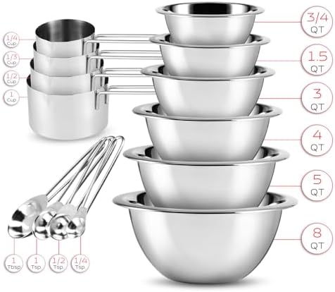 EATEX Stainless Steel Mixing Bowls