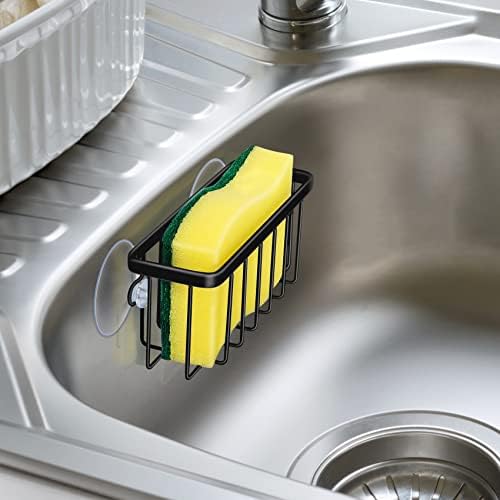 HLOOL Kitchen Sink Sponge Holder, Kitchen Sink Caddy, Sponge Holder