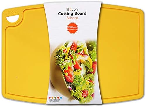 Liflicon Extra Large Thick Silicone Cutting Boards