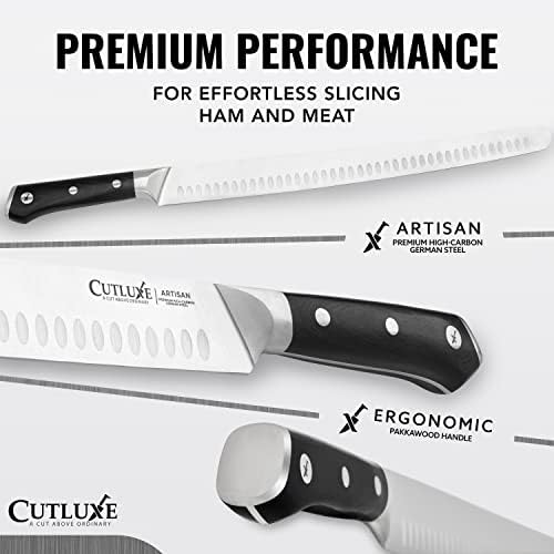 Cutluxe 14" Slicing Carving Knife – Extra-Long Brisket Knife
