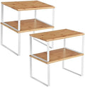 SONGMICS Cabinet Organizer Shelf, Kitchen Storage
