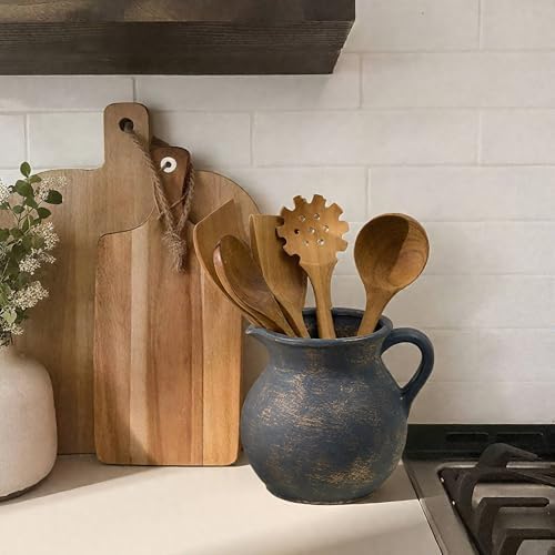 MIYUKI Rustic Kitchen Utensil Holder