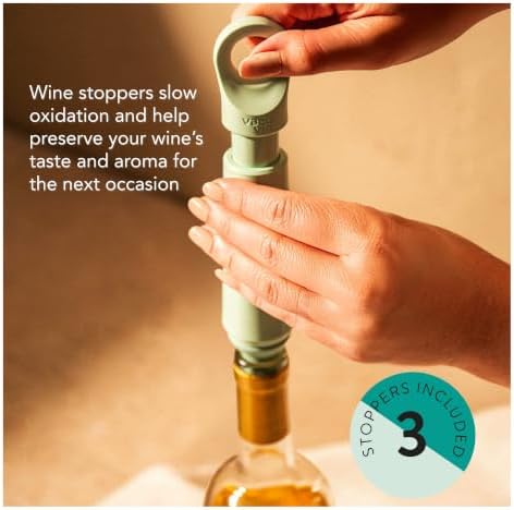 Vacu Vin Loop Wine Stopper, Cork Alternative
