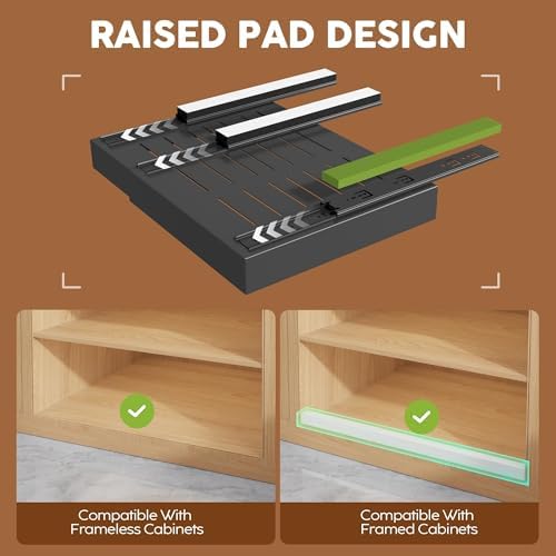 Seinloes 6Pack Expandable Pull Out Cabinet Organizer 21"Deep