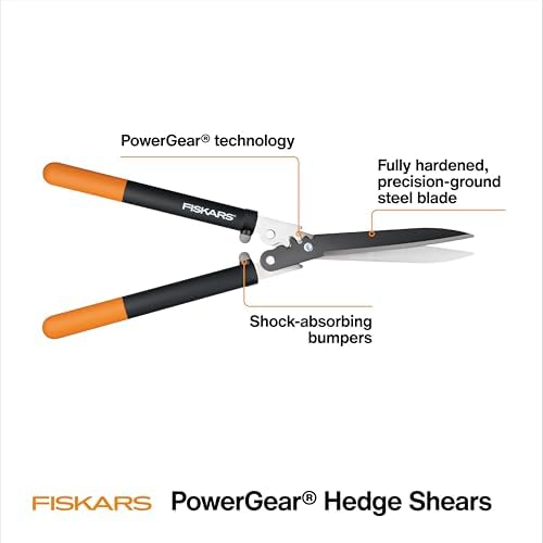 Fiskars 23" PowerGear Garden Hedge Shears