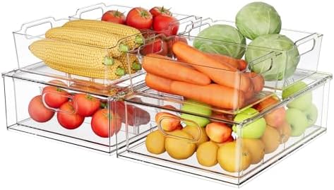 Refrigerator Organizer Bins