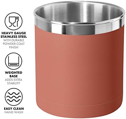 OGGI Stainless Steel Jumbo Utensil Holder