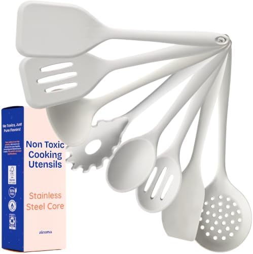 NonToxic Platinum Silicone Utensils, 100% Plastic-Free