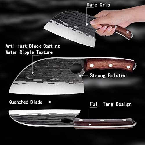 ROCOCO Butcher Cleaver Knife Set