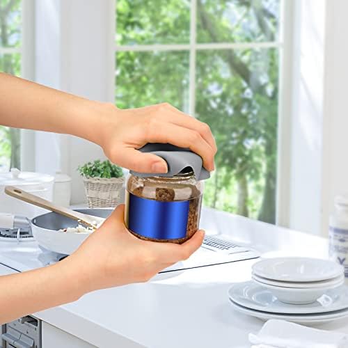 Leezmark 6pcs Jar Openers, Rubber Jar Opener Gripper Pads Kitchen Coasters