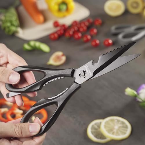 Kitchen Scissors All Purpose, Extra Sharp Kitchen Shears