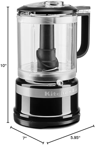 KitchenAid 5 Cup Food Chopper KFC0516OB, Onyx Black