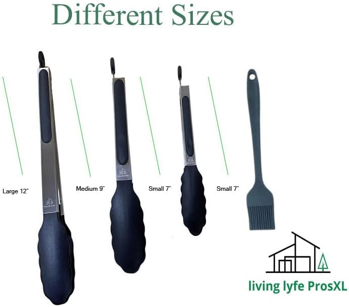 Silicone Kitchen Tongs