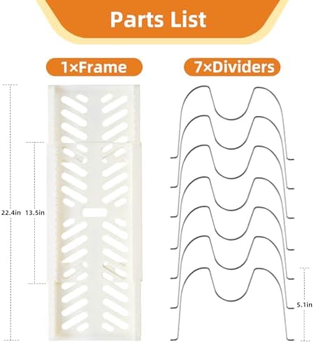 Pot Rack -Expandable Pan Organizer