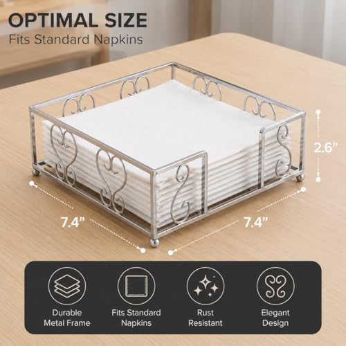 Flat Napkin Holder for Table