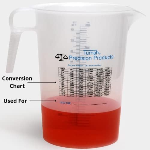 One Gallon 128oz Measure Pitcher