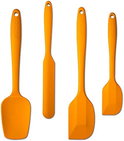 4 Piece Silicone Spatula Set, Flexible Heat Resistant Non-scratch Baking