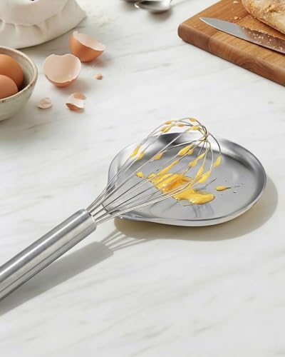 VanlonPro Stainless Steel Spoon Rest, Spatula Ladle Holder, Stainless Steel
