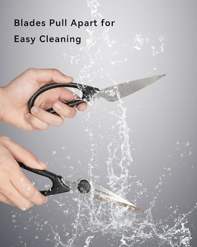 Kitchen Scissors for Food, HUNTER.DUAL Heavy Duty Come Apart Poultry Shears for