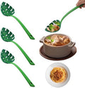 Green Leaf Turtle Back Spoon, Nonstick Cooking Utensil