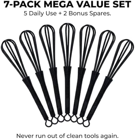 7 Pack Professional Hair Dye Whisk