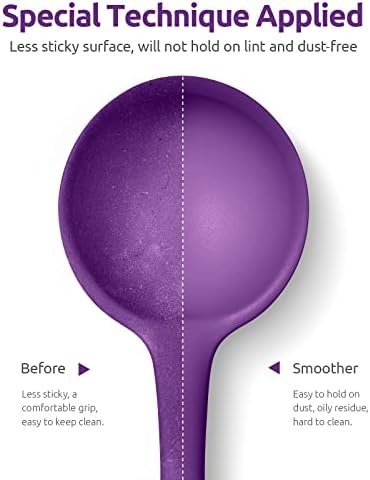 13 inch Silicone Soup Ladle: U-Taste 600ºF Heat Resistant 4 oz Large Non-stick