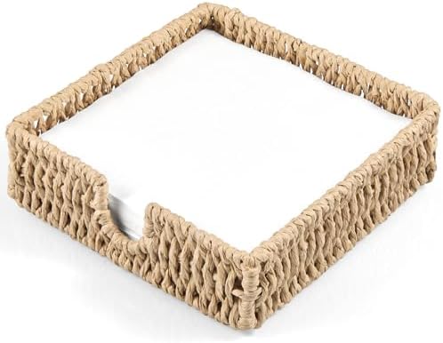 Napkin Holder for Table, Woven Paper Rope Napkin Holders For Paper Napkins
