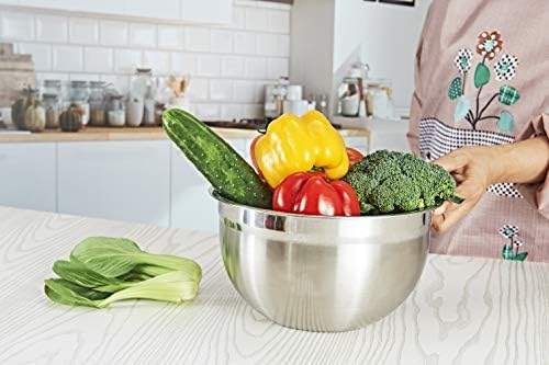 Premium Mixing Bowl Stainless Steel Mixing Bowl, Durable and Rustproof