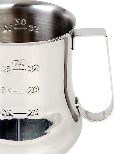 TrueCraftware- 40 oz Milk Frothing Pitcher Stainless Steel