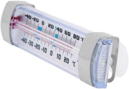 Escali AHF2 Shatter Proof Glass Refrigerator Freezer Thermometer
