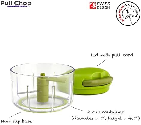 Kuhn Rikon Pull Chop Chopper/Manual Food Processor