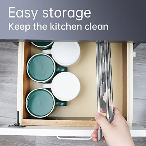 Tomorotec Triangle Roll-Up Dish Drying Rack